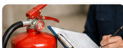 Fire extinguisher inspection and servicing